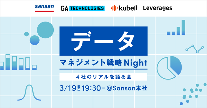 データマネジメント戦略Night - 4社のリアルを語る会 サムネイル