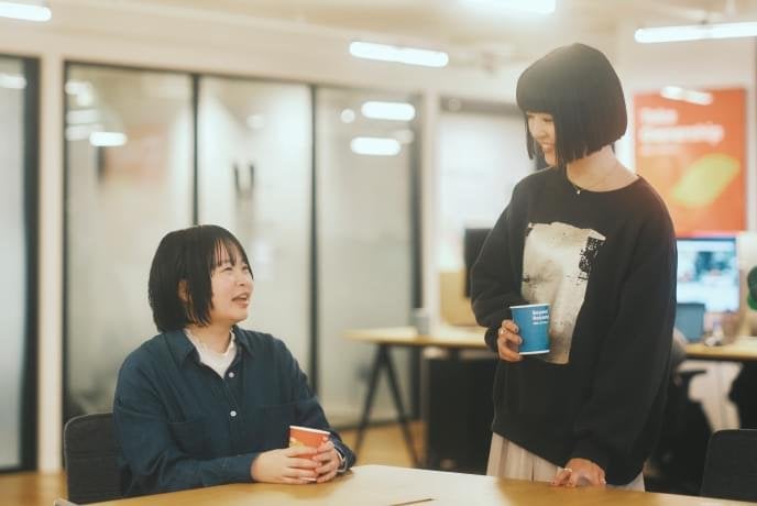 メンター・エルダー制度でのサポートの様子