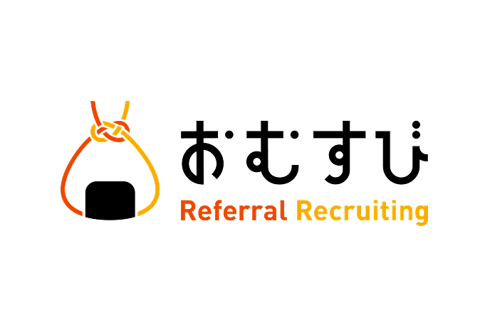 友人紹介・リファラル制度「おむすび」のロゴ